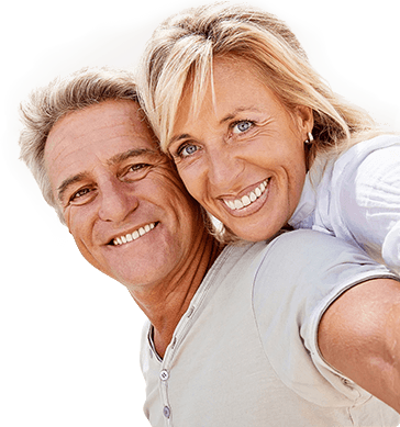 Couple Wearing Healthy Smile